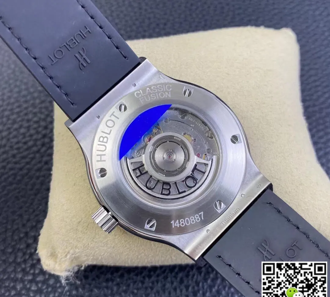 Hublot Classic Fusion 542.NX.2611.LR 42MM APS Factory 1:1 Best Edition Replica Watch Black Strap